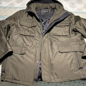 Calvin Klein Men's Khaki Field Jacket